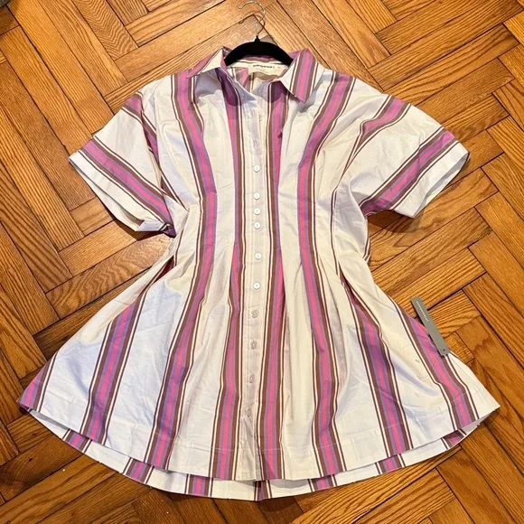 checkered dress mini POSSE Women's Pippa Heritage Plaid Mini Dress